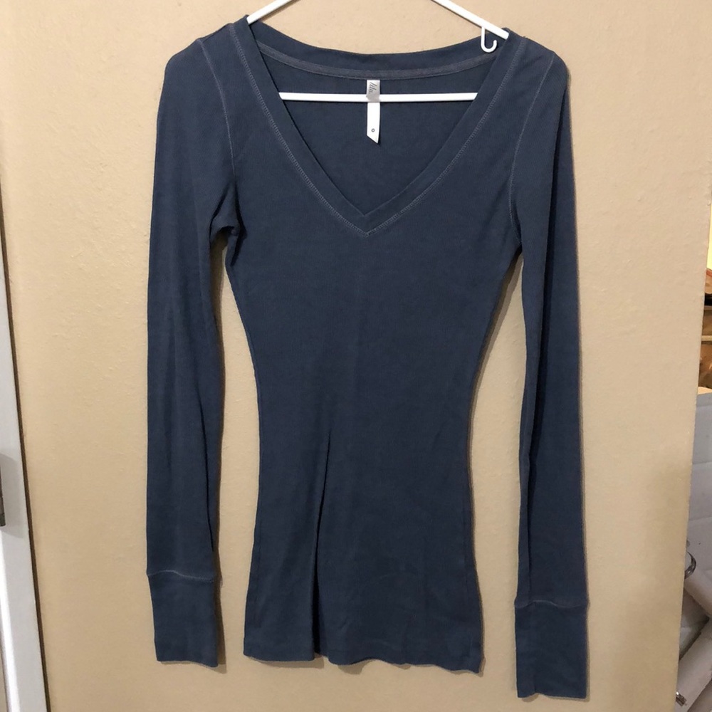 Long sleeve Lilu ribbed top